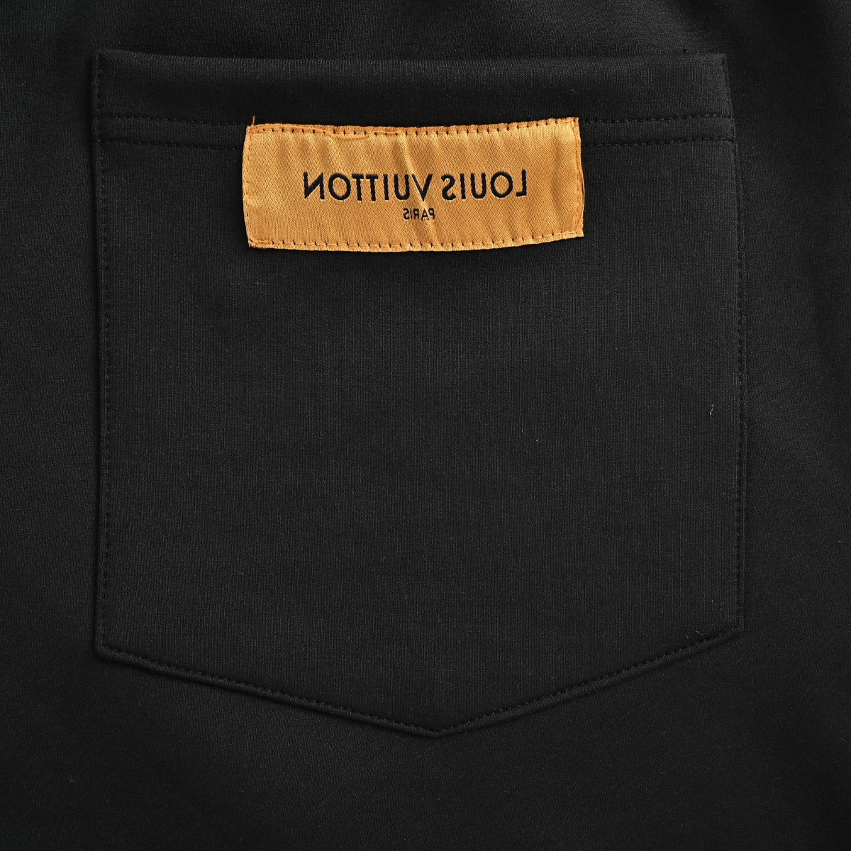 Louis Vuitton Wave Pattern Monogram Embroidered Logo Shorts