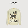 Gucci Whimsical Cartoon Dog Series Crewneck Sweatshirt