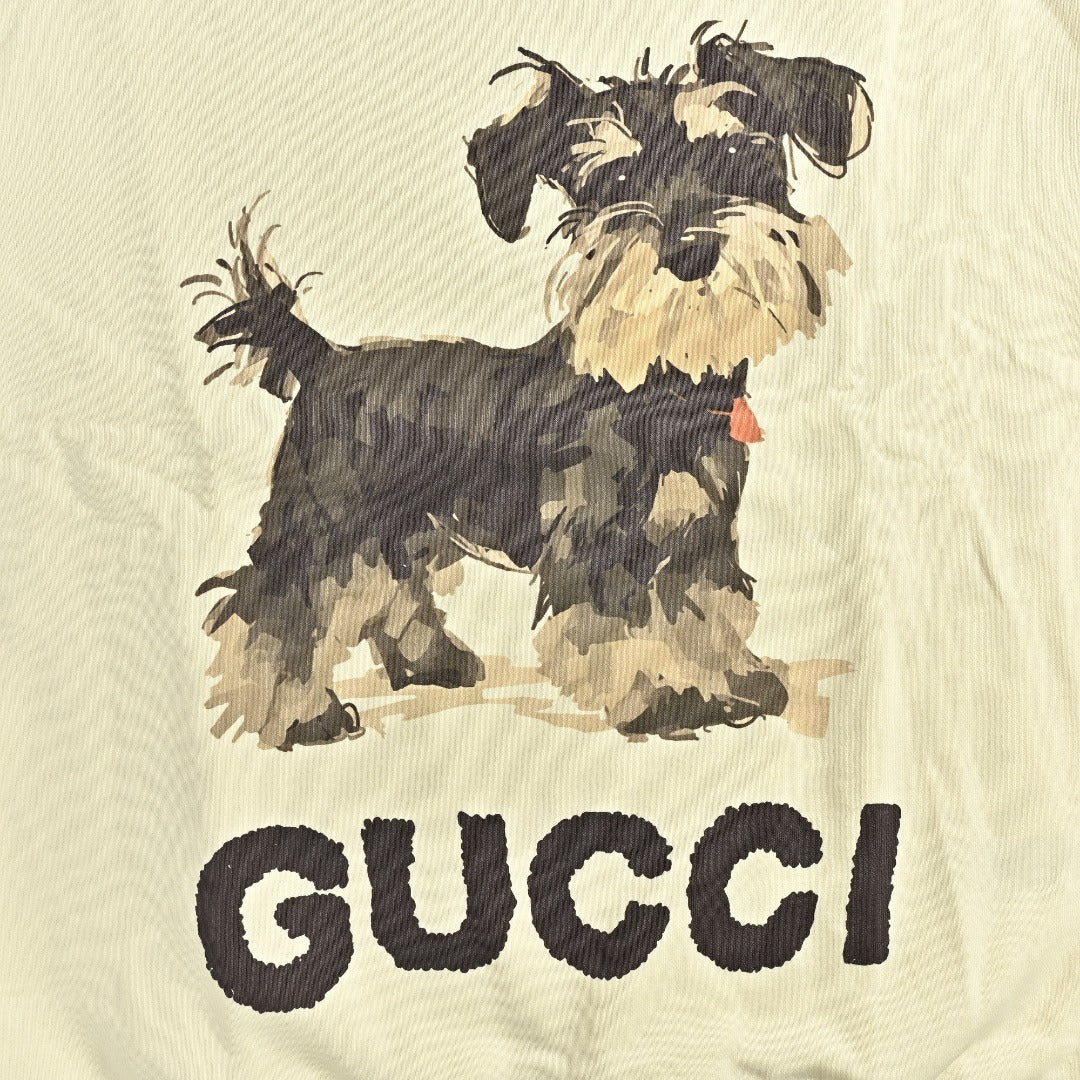 Gucci Whimsical Cartoon Dog Series Crewneck Sweatshirt