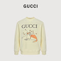 Gucci Whimsical Cartoon Starry Fox Series Crewneck Sweatshirt