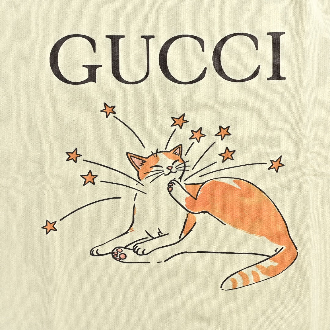 Gucci Whimsical Cartoon Starry Fox Series Crewneck Sweatshirt