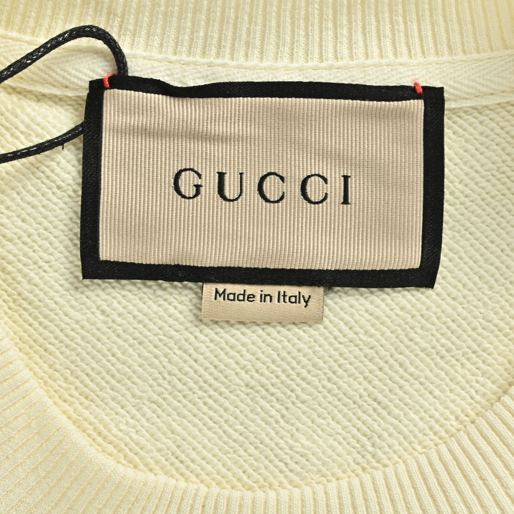 Gucci Whimsical Cartoon Aviator Dog Series Crewneck Sweatshirt