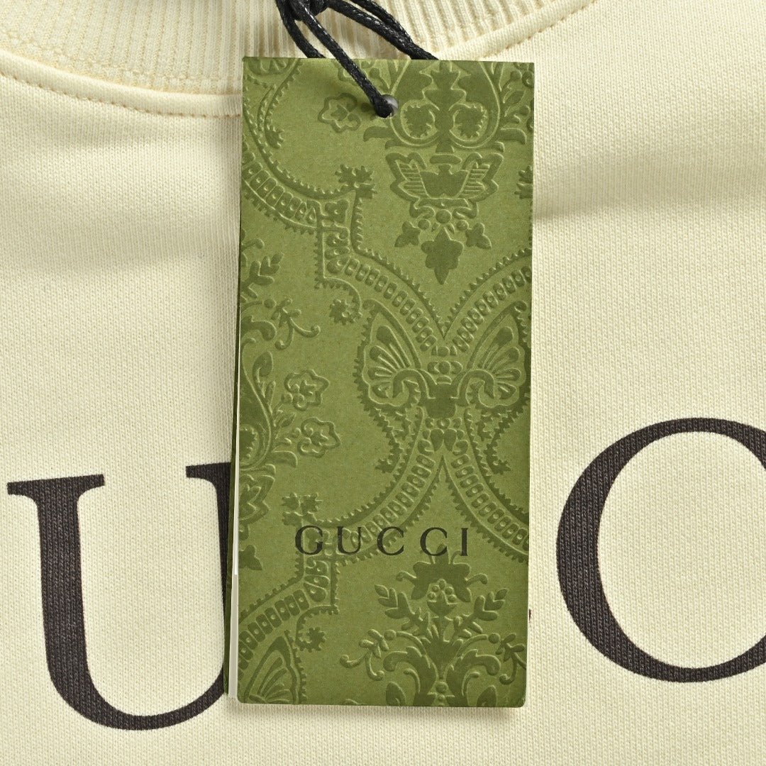 Gucci Whimsical Cartoon Crocodile City Series Crewneck Sweatshirt