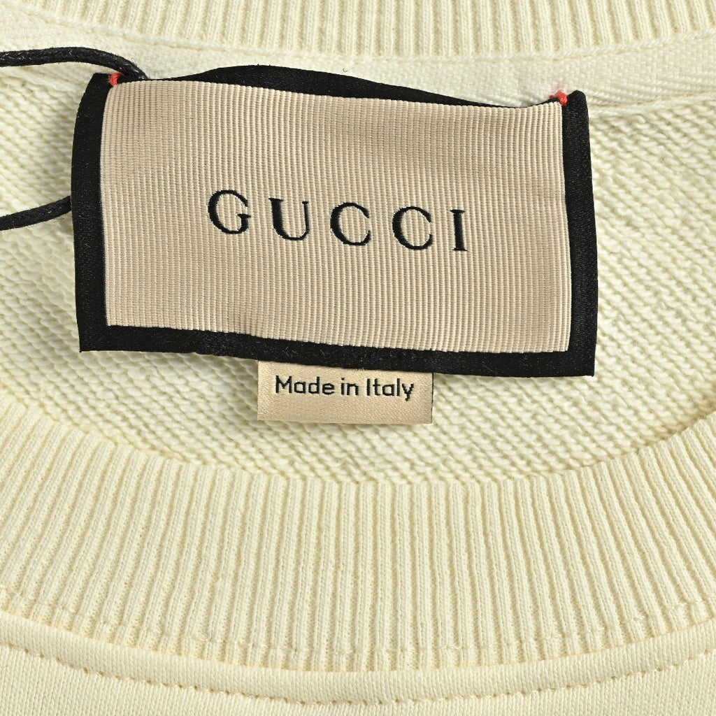 Gucci Whimsical Cartoon Glamour Dog Series Crewneck Sweatshirt
