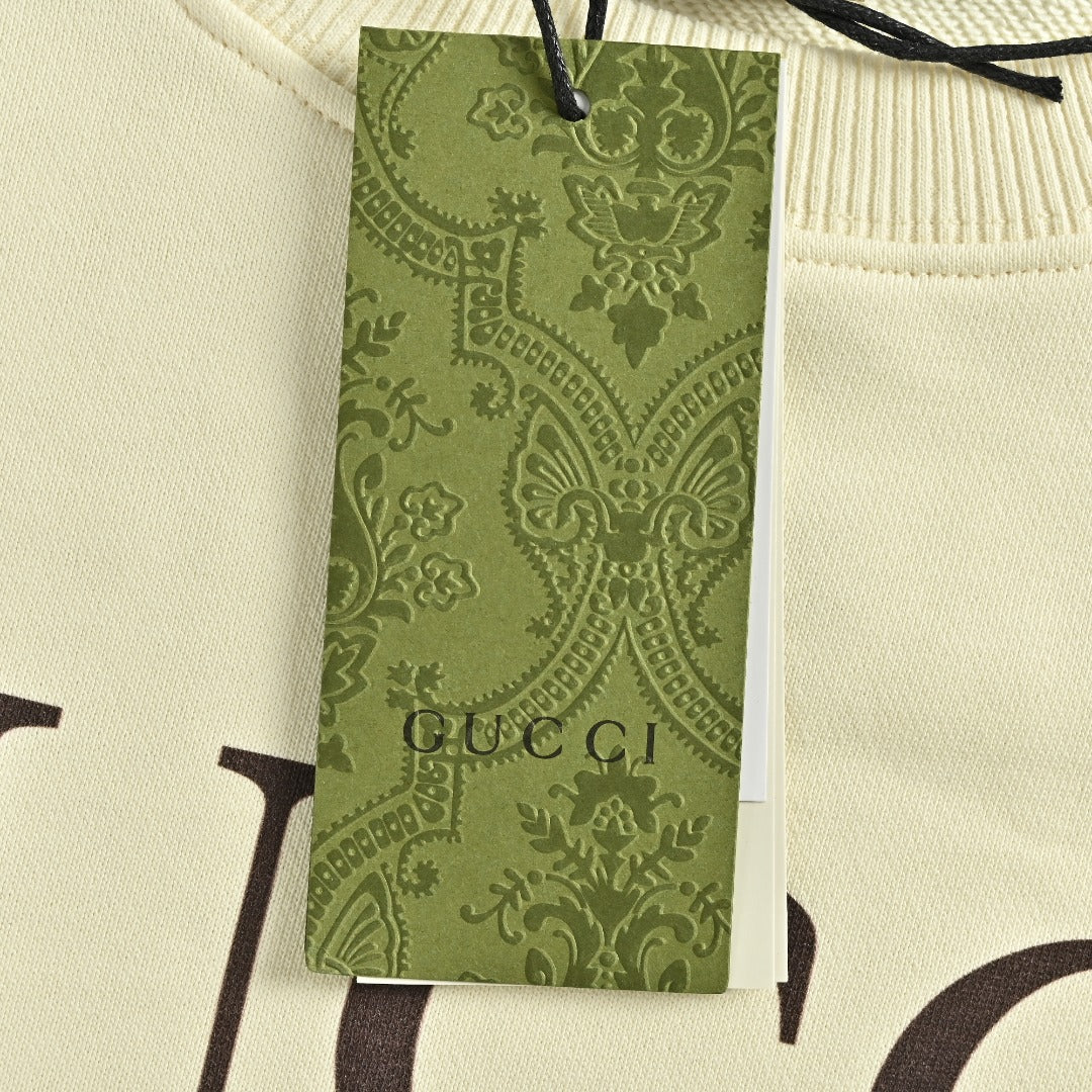 Gucci Whimsical Cartoon Glamour Dog Series Crewneck Sweatshirt