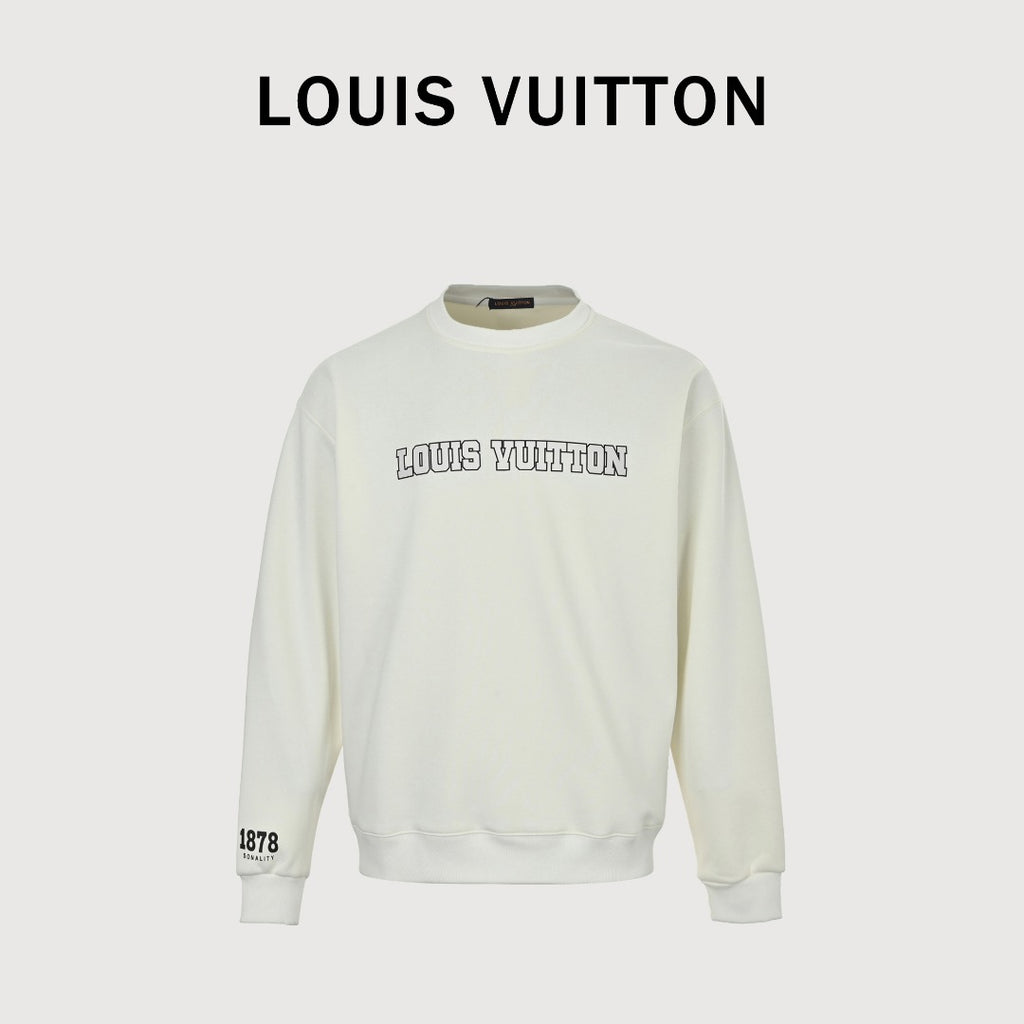Louis Vuitton LV 25FW Cuff 1878 Crewneck Sweatshirt