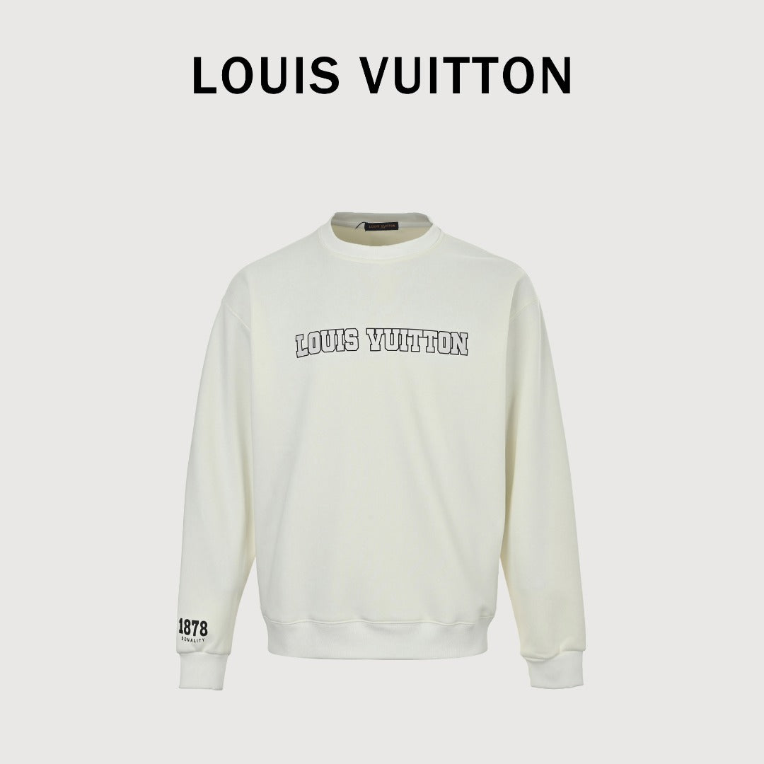 Louis Vuitton LV 25FW Cuff 1878 Crewneck Sweatshirt