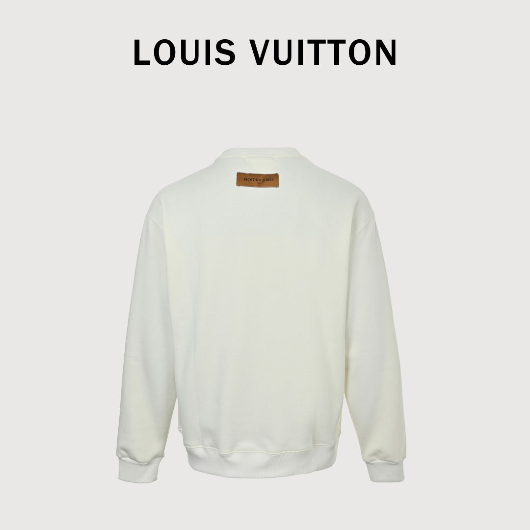 Louis Vuitton LV 25FW Cuff 1878 Crewneck Sweatshirt