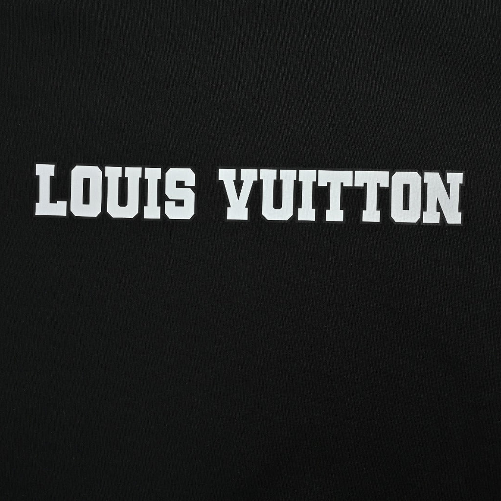 Louis Vuitton LV 25FW Cuff 1878 Crewneck Sweatshirt - Black