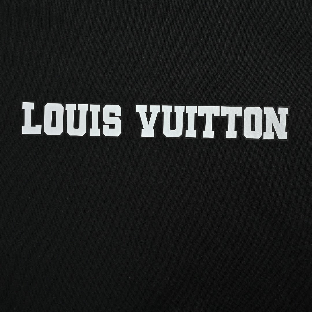 Louis Vuitton LV 25FW Cuff 1878 Crewneck Sweatshirt - Black