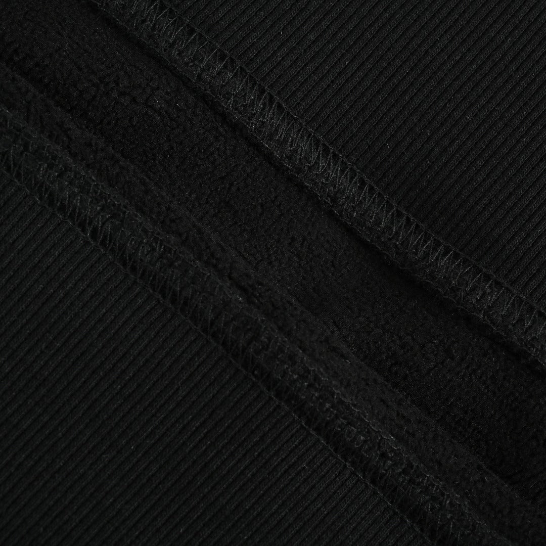 Louis Vuitton LV 25FW Cuff 1878 Crewneck Sweatshirt - Black