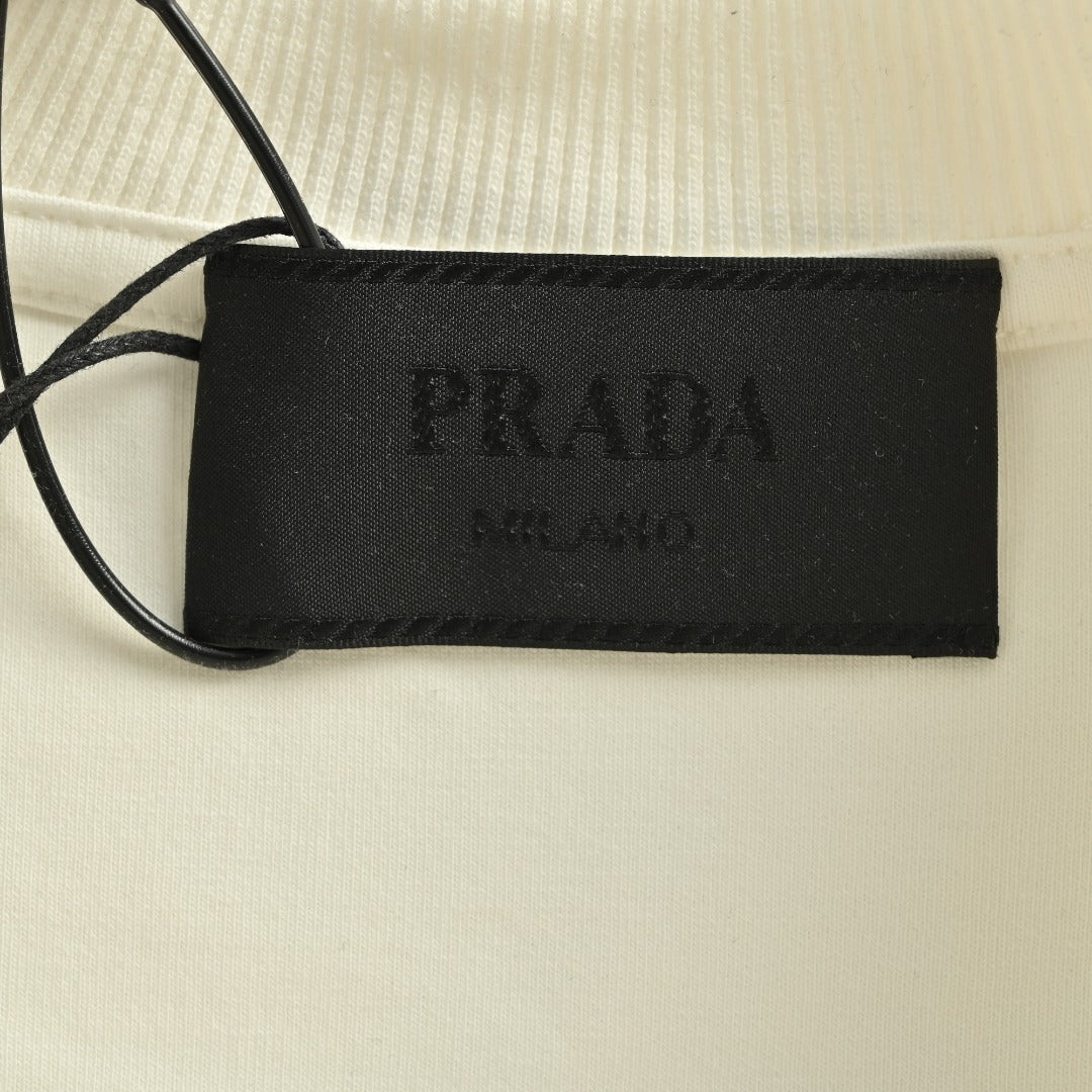 Prada Backpack Pocket Crewneck Sweatshirt