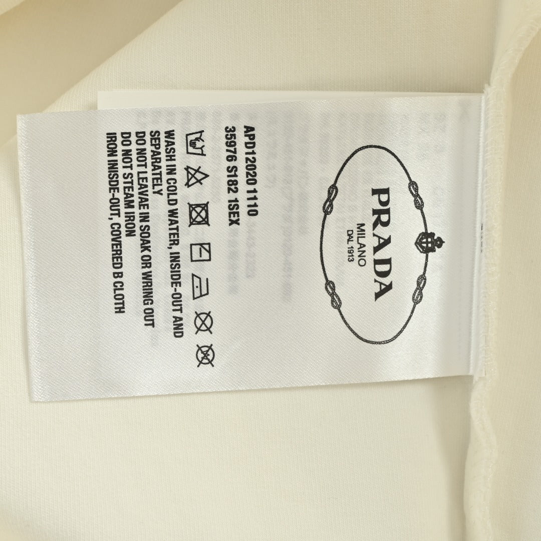 Prada Backpack Pocket Crewneck Sweatshirt