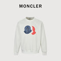 Moncler 25FW Triple Badge Crewneck Sweatshirt White