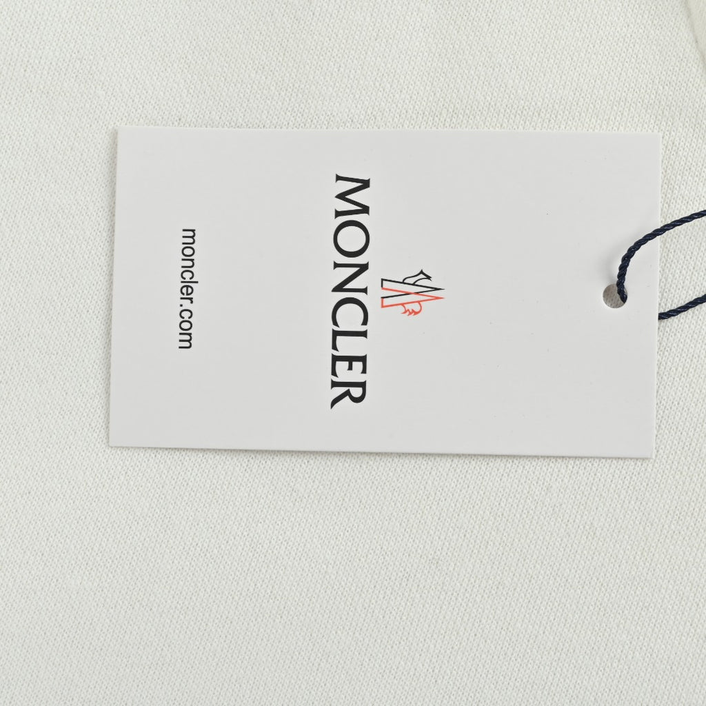 Moncler 25FW Triple Badge Crewneck Sweatshirt White