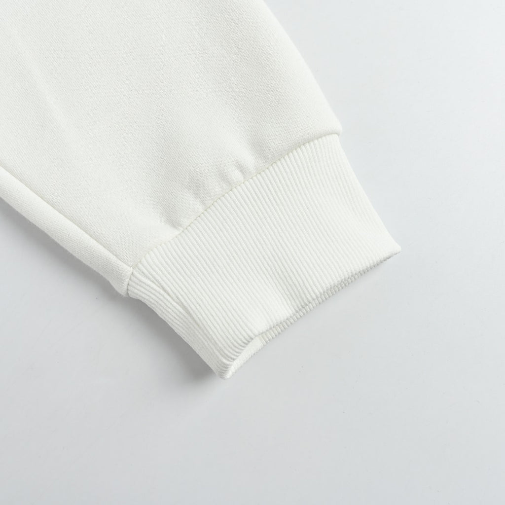 Moncler 25FW Triple Badge Crewneck Sweatshirt White