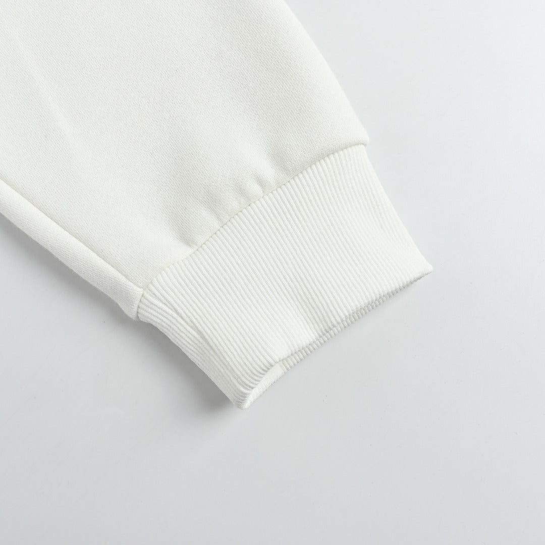 Moncler 25FW Triple Badge Crewneck Sweatshirt White