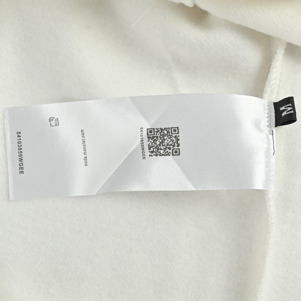 Moncler 25FW Triple Badge Crewneck Sweatshirt White