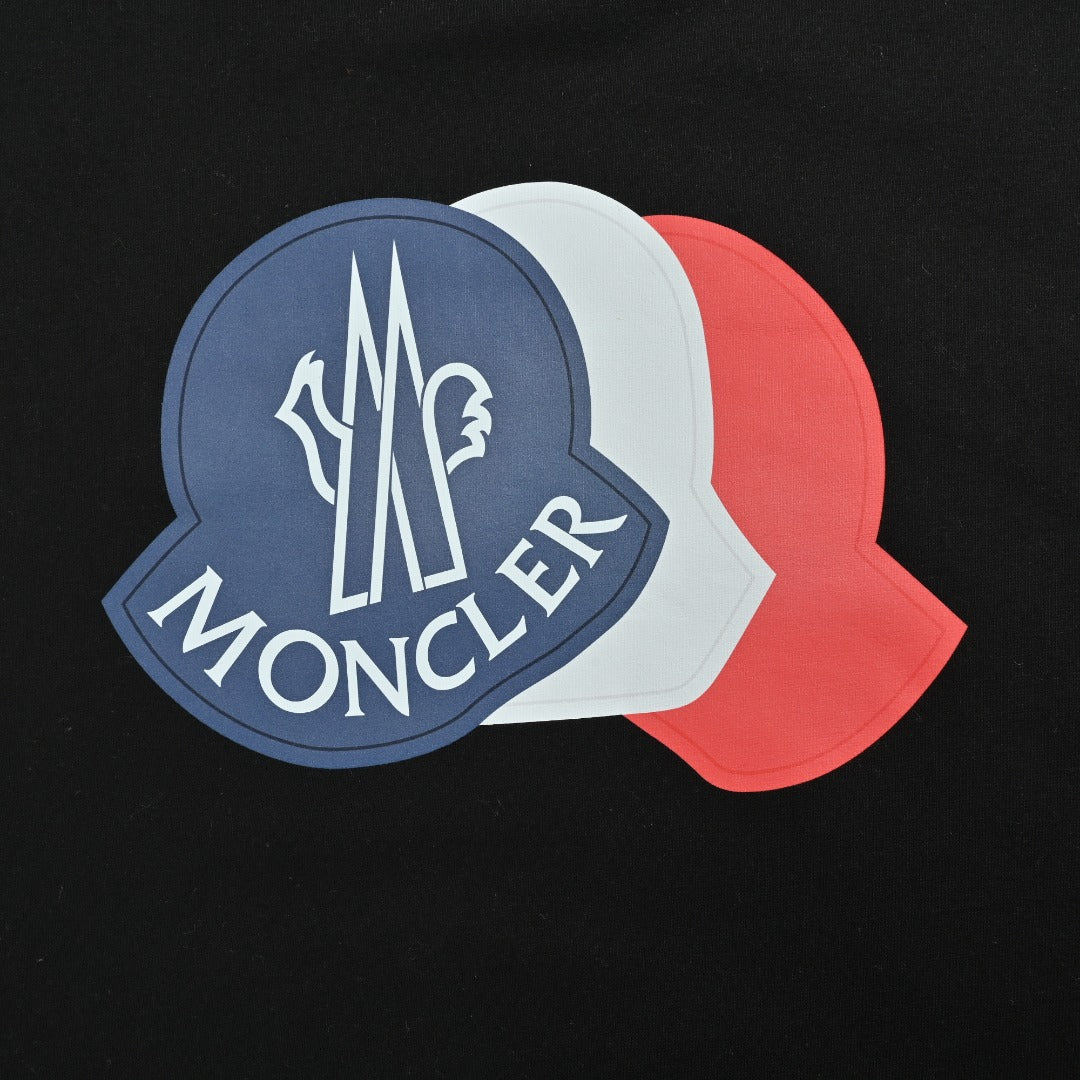 Moncler 25FW Triple Badge Crewneck Sweatshirt Black