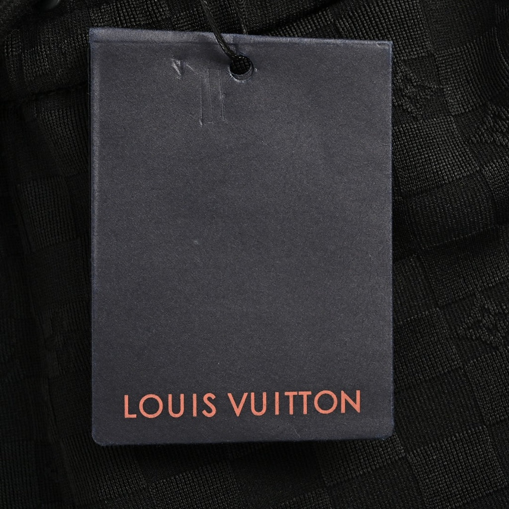 Louis Vuitton LV Logo Damier Pocket Zip Jogger Pants Black