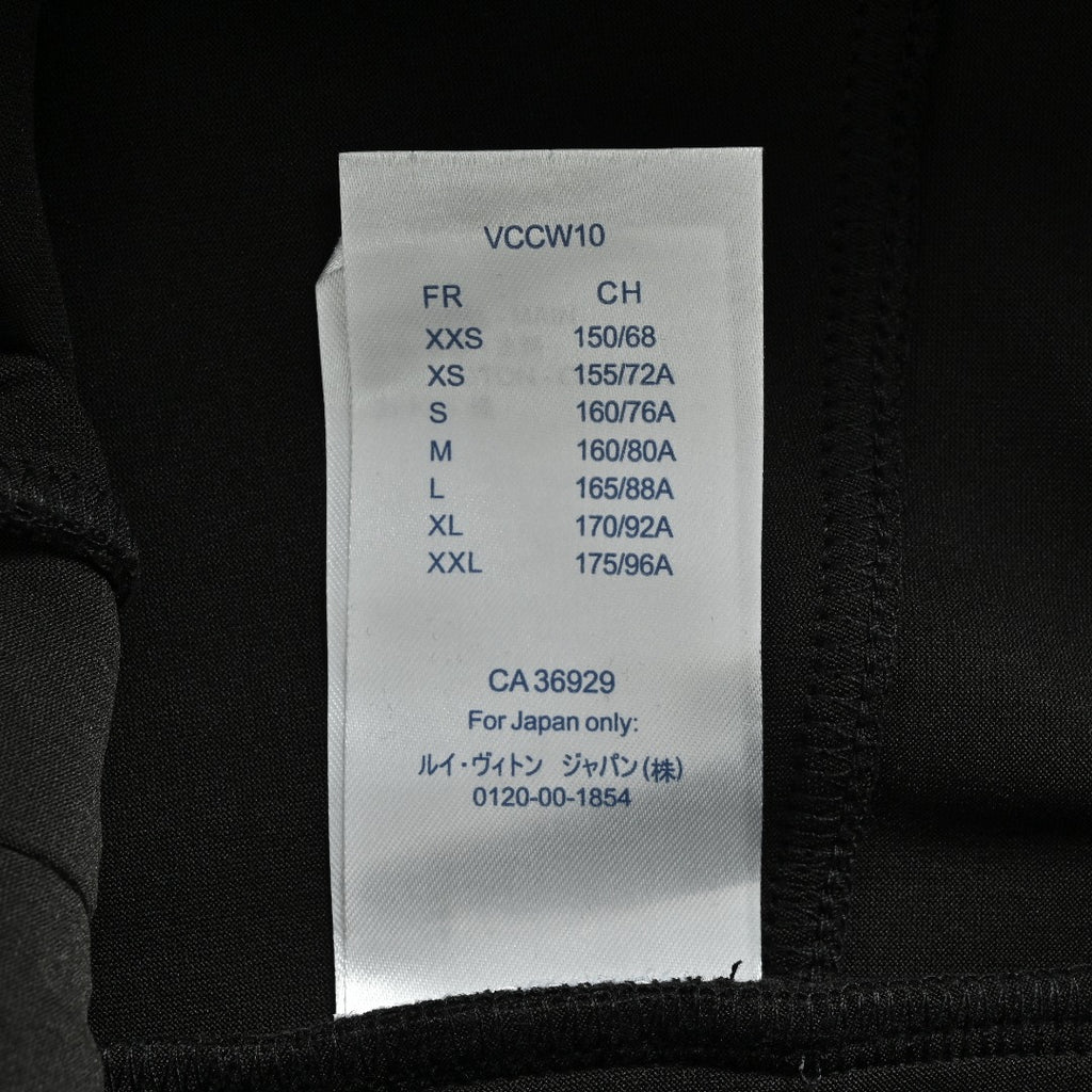 Louis Vuitton LV Logo Damier Pocket Zip Jogger Pants Black