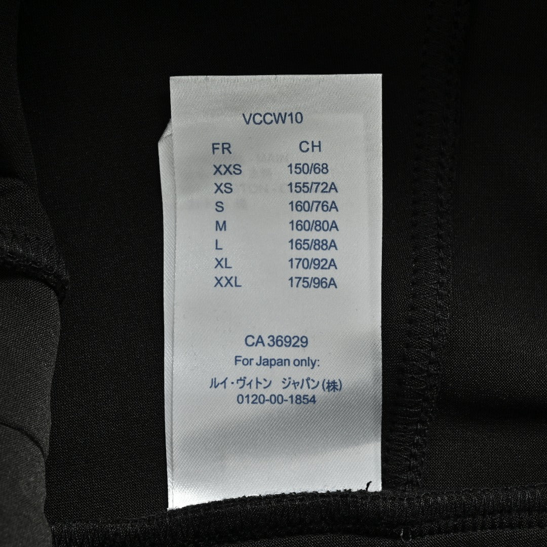 Louis Vuitton LV Logo Damier Pocket Zip Jogger Pants Black