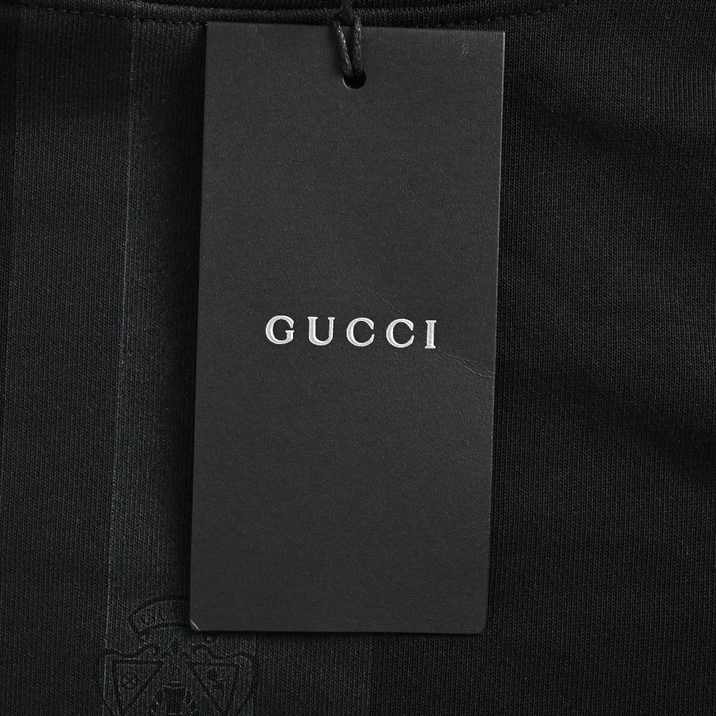 Gucci Front Web Stripe Hoodie Sweatshirt Black