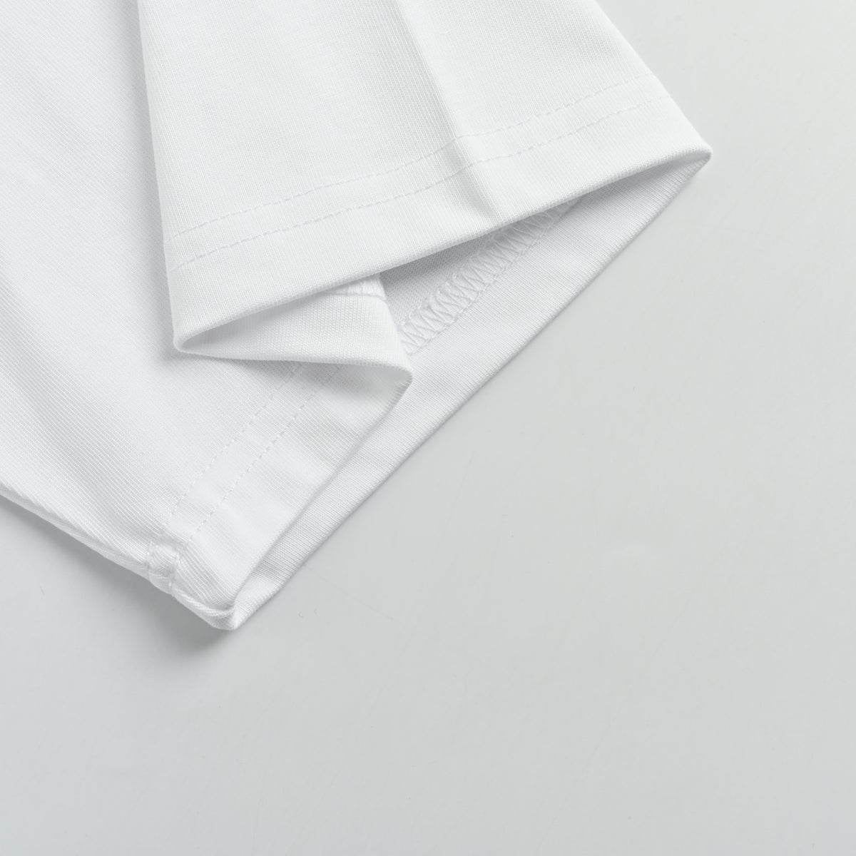 Louis Vuitton 26SS Front & Back Leather Letter Logo T-Shirt White