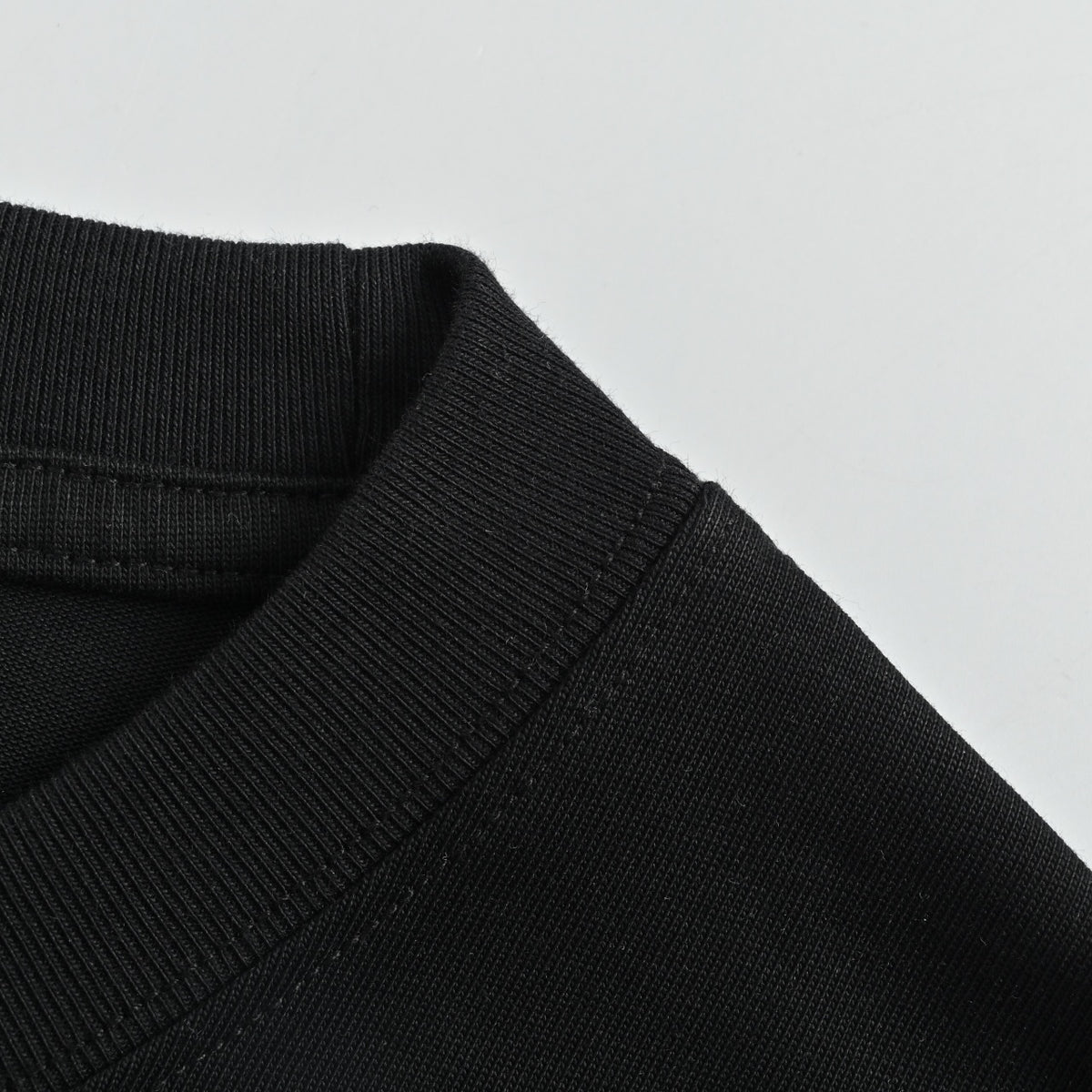 Louis Vuitton 26SS Front & Back Leather Letter Logo T-Shirt Black