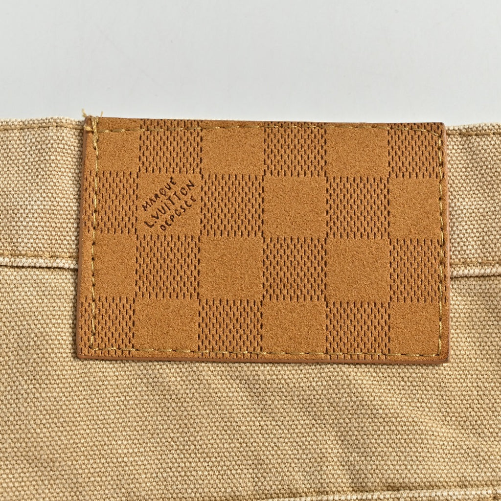 Louis Vuitton LV Splash Ink Graffiti Denim Cargo Pants