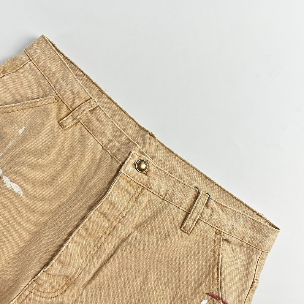 Louis Vuitton LV Splash Ink Graffiti Denim Cargo Pants