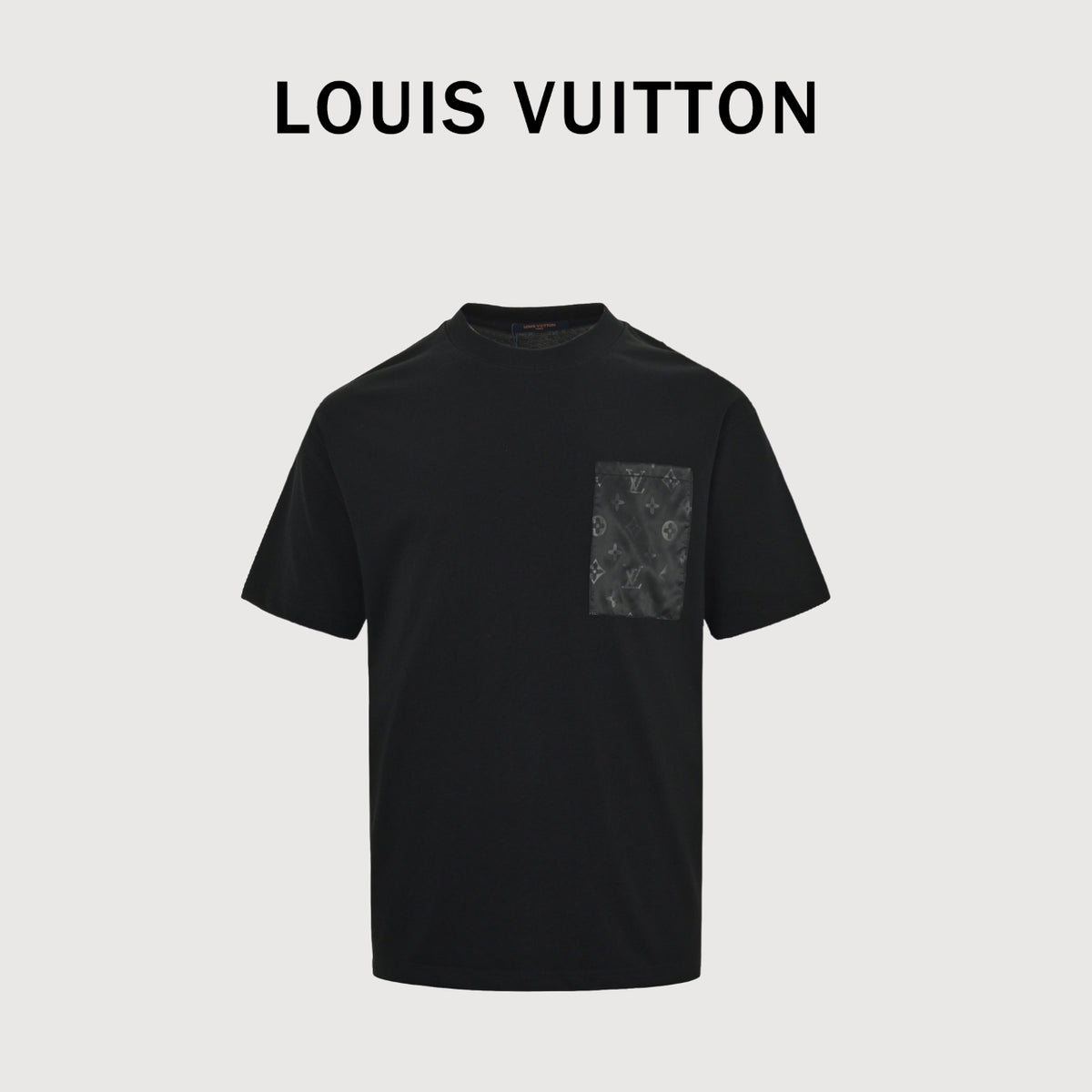 Louis Vuitton LV Shadow Monogram Chest Pocket Short Sleeve T-Shirt