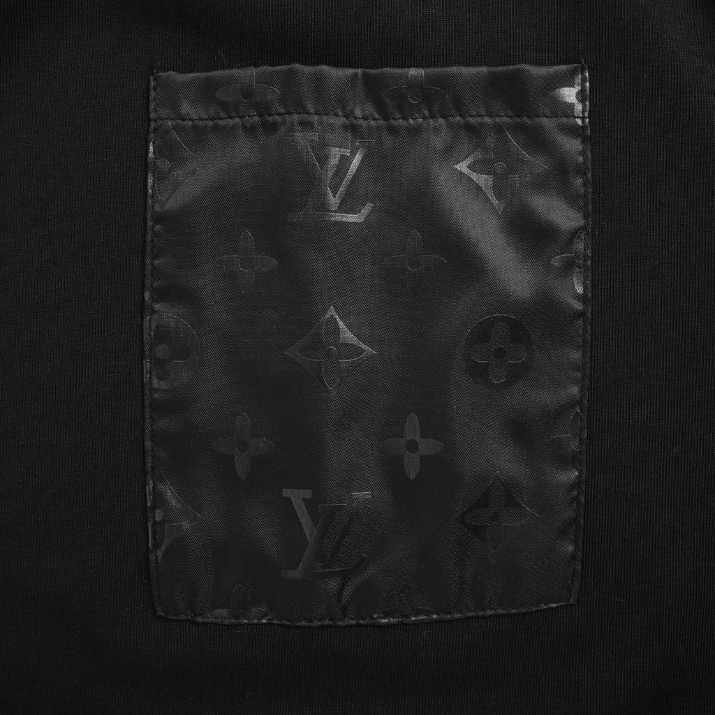 Louis Vuitton LV Shadow Monogram Chest Pocket Short Sleeve T-Shirt