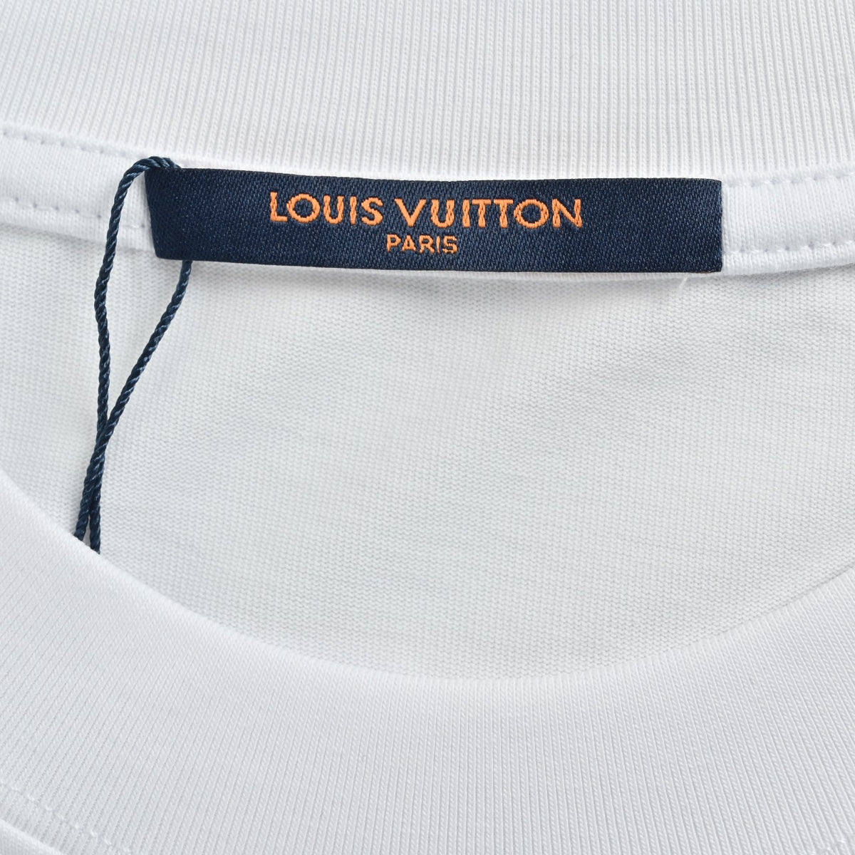 Louis Vuitton LV Shadow Monogram Chest Pocket Short Sleeve T-Shirt — White