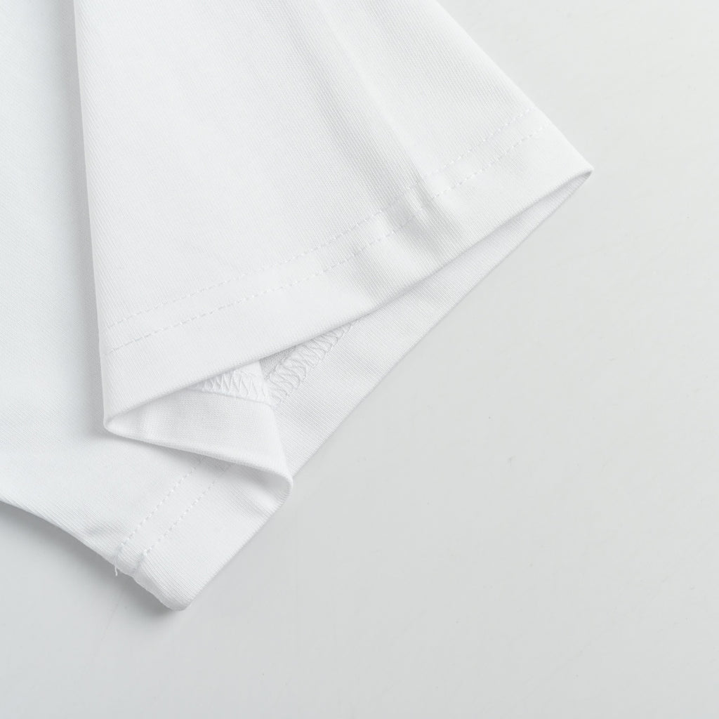 Louis Vuitton LV Shadow Monogram Chest Pocket Short Sleeve T-Shirt — White