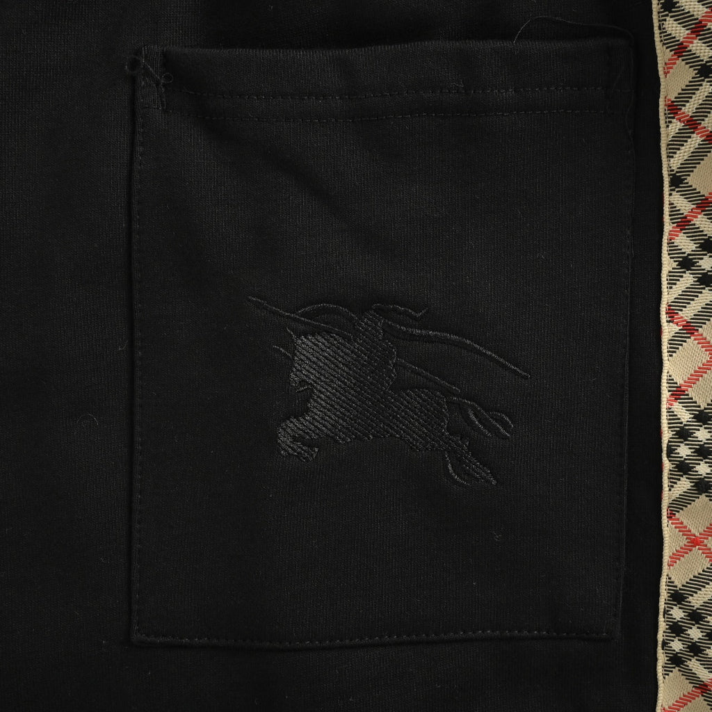 Burberry BBR Side Diamond Check Tape Track Pants