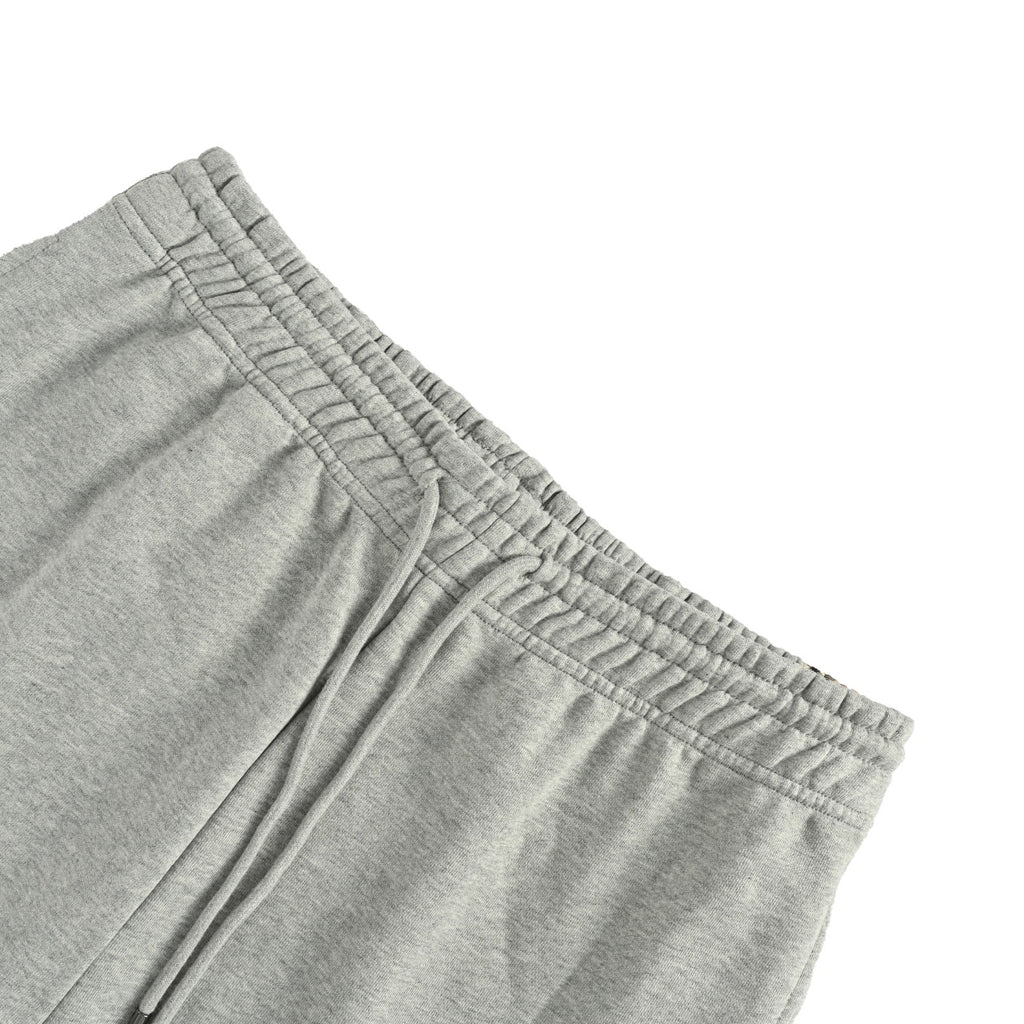 Burberry BBR Side Diamond Check Tape Track Pants — Grey