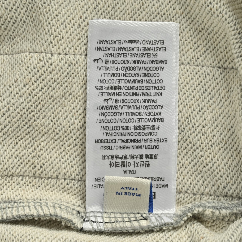 Burberry BBR Side Diamond Check Tape Track Pants — Grey