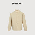 Burberry 25SS Shield Logo Spread Collar Denim Shirt Jacket