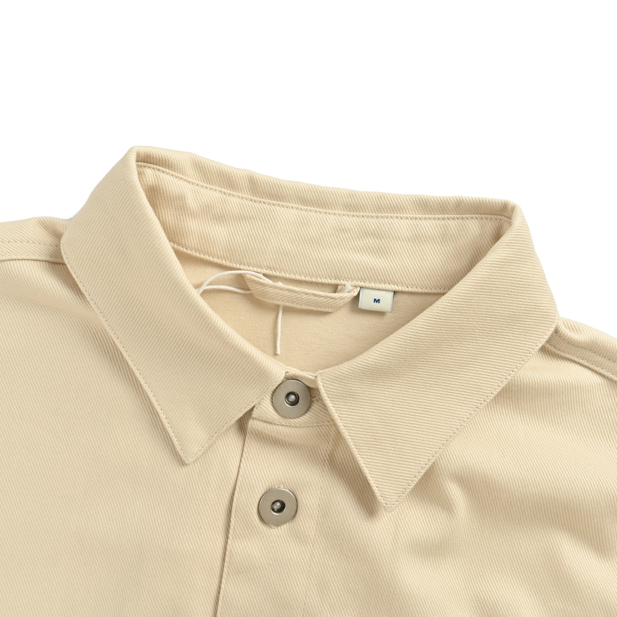Burberry 25SS Shield Logo Spread Collar Denim Shirt Jacket