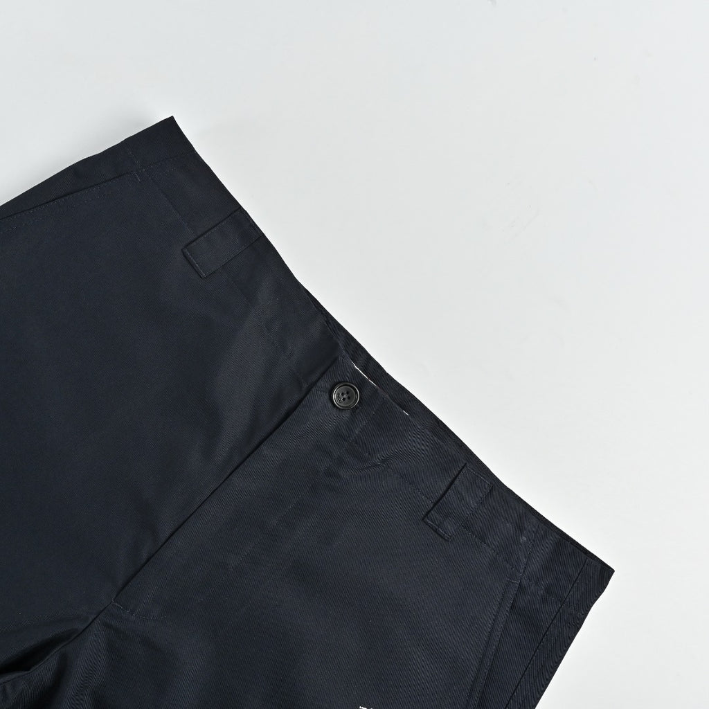 Gucci GUC Monogram Script Print Diagonal Twill Trousers