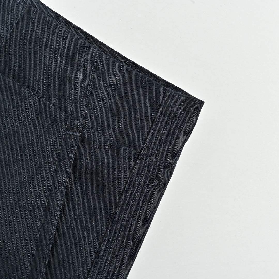 Gucci GUC Monogram Script Print Diagonal Twill Trousers