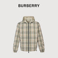 Burberry BBR Vintage Check Reversible Hooded Zip-Up Jacket