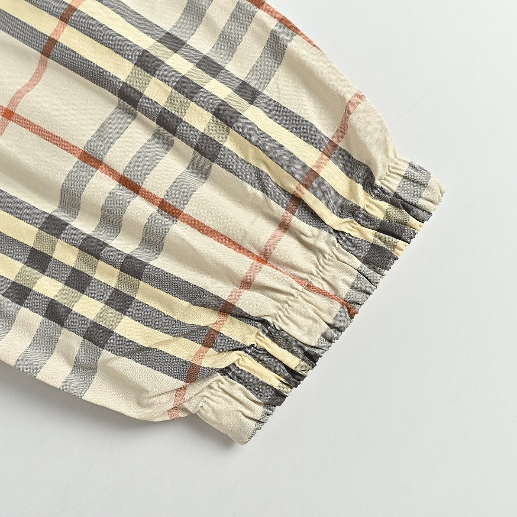 Burberry BBR Vintage Check Reversible Hooded Zip-Up Jacket