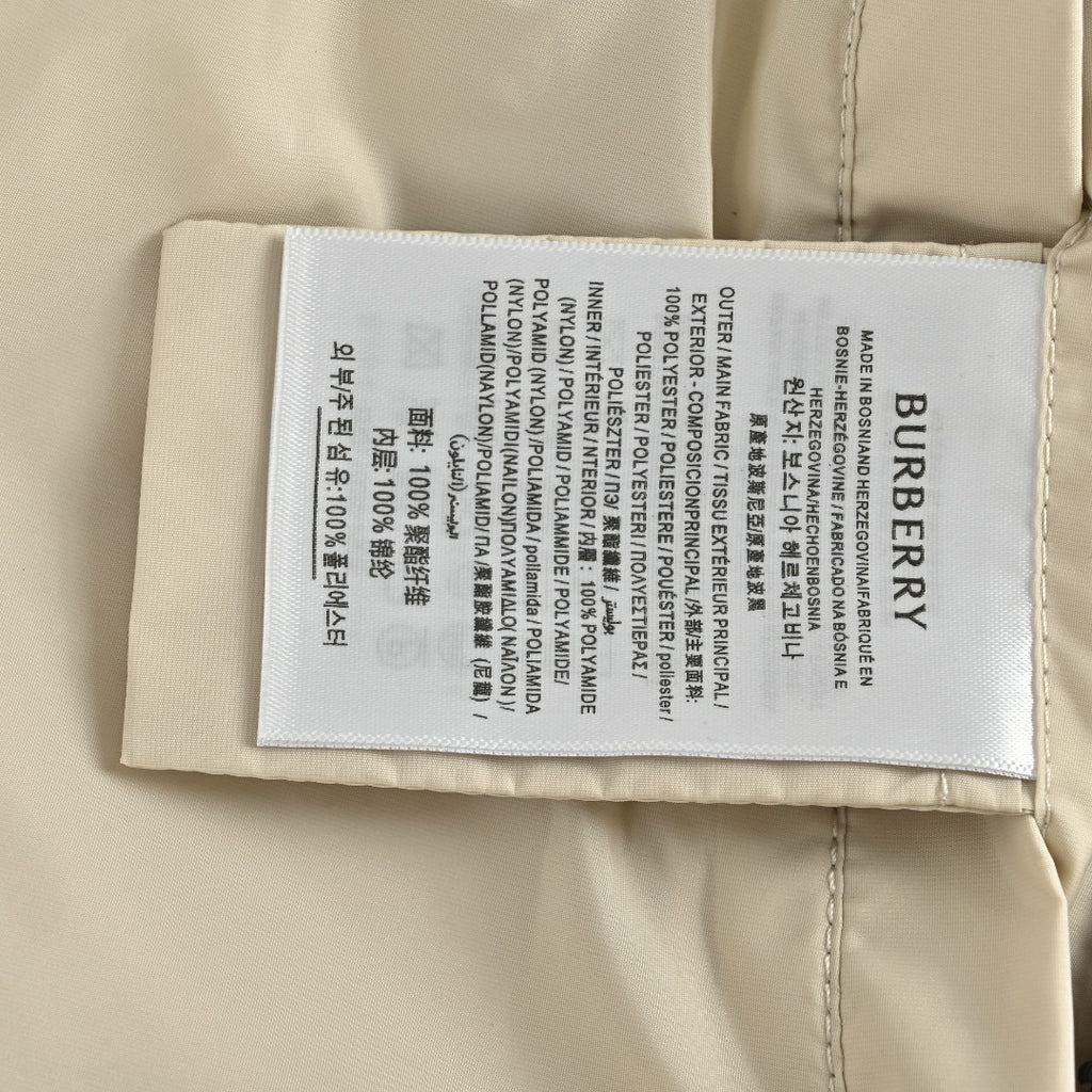 Burberry BBR Vintage Check Reversible Hooded Zip-Up Jacket