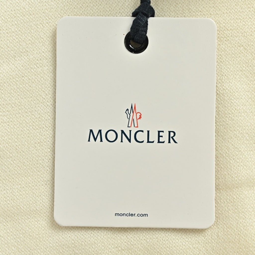 Moncler MC Sleeve Zip Pocket Two-Tone Crew Neck Sweatshirt