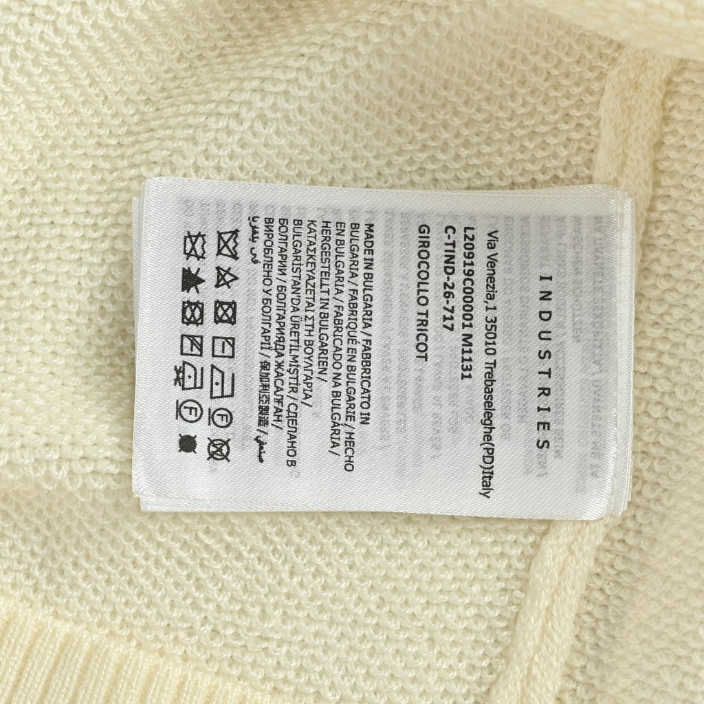 Moncler MC Sleeve Zip Pocket Two-Tone Crew Neck Sweatshirt