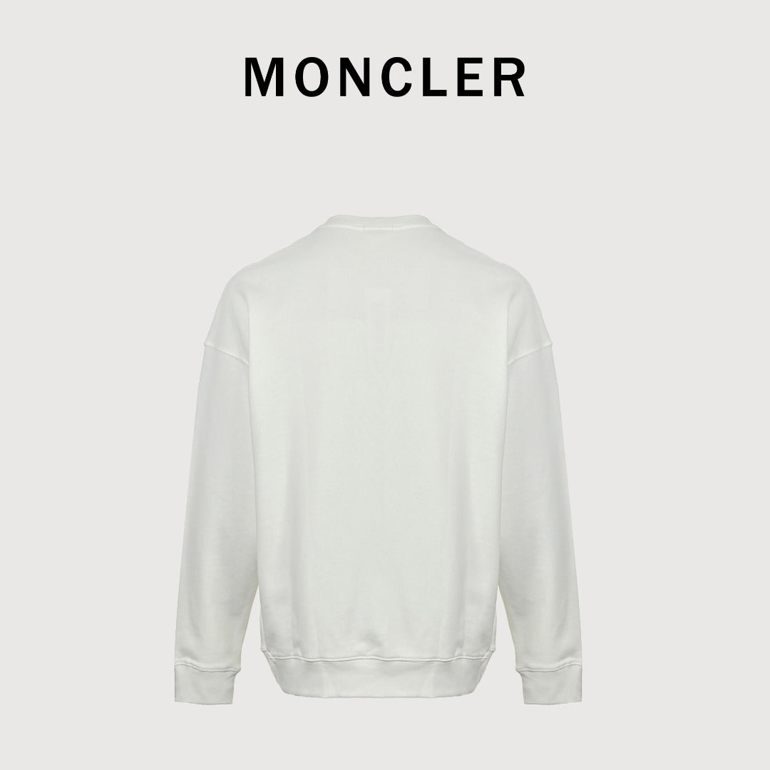 Moncler 26SS Chest Grenoble Man Logo Crew Neck Sweatshirt