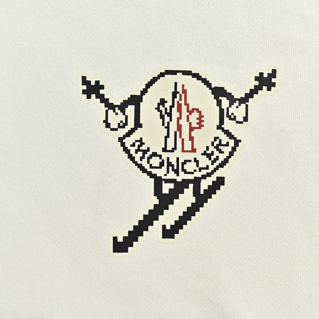 Moncler 26SS Chest Grenoble Man Logo Crew Neck Sweatshirt