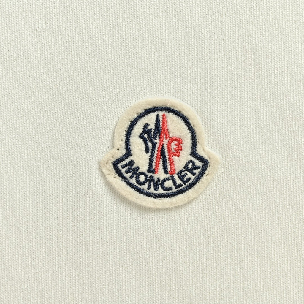 Moncler 26SS Classic Badge Embroidered Logo Crew Neck Sweatshirt